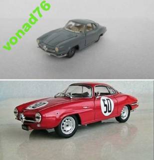 : Закордонні : Зарубежные ^/--/^ 1/43 /--/ ALFA ROMEO GIULIETTA Sprint,1957.2 /--/ шт.РАРИТЕТ ^_^^^ 1/43 /--/ ALFA ROMEO GIULIETTA Sprint,1957.2 /--/ шт.РАРІТЕТ - фото фото фото