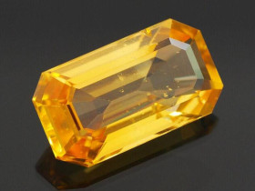 Сапфір Сапфир ^/--/^ Сапфир  октагон 1.06 Ct   8 x 4.5 x 2.7 mm. ^_^^^ Сапфір октагон 1.06 Ct 8 x 4.5 x 2.7 mm. - фото фото фото