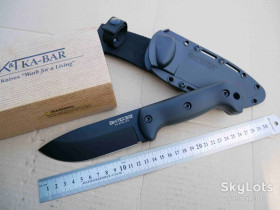 Ножі, мультітули Ножи, мультитулы ^/--/^ Фікс BK&amp;T KA-BAR BK-2 – Monster !, 1095 Black, Nylon Black, OEM, Репліка, EDC, Outdoor, Tactical, Fixed ^_^^^ Фикс BK&amp;T KA-BAR BK-2 – Monster!, D /--/ 2 Black, Nylon Black, OEM, Реплика, EDC, Outdoor, Tactical, Fixed - фото фото фото