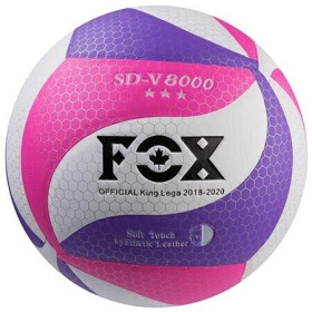 М'ячі Мячи ^/--/^ М&amp;apos;яч волейбольний FOXSDV /--/ 8000, рожевий. ^_^^^ М&amp;apos;яч волейбольный FOXSDV /--/ 8000, розовый. - фото фото фото
