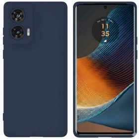 Чохли, бампера Чехлы, бампера ^/--/^ Чохол Fiji Full Soft Premium для Motorola Edge 50 Fusion протиударний бампер з мікрофіброю Dark Blue ^_^^^ Чехол Fiji Full Soft Premium для Motorola Edge 50 Fusion противоударный бампер с микрофиброй Dark Blue - фото фото фото
