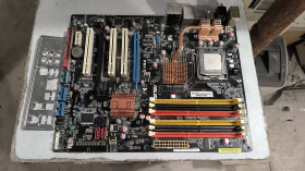Материнські плати Материнские платы ^/--/^ Материнская плата Asus P /--/ 5 /--/ KC  (ddr /--/ 2/ddr /--/ 3) + Pentium e /--/ 8500 ^_^^^ Материнська плата Asus P /--/ 5 /--/ KC (ddr /--/ 2/ddr /--/ 3) + Pentium e /--/ 8500 - фото фото фото