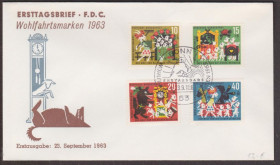 Європа Европа ^/--/^ Германия 1963 СКАЗКИ ФОЛЬКЛОР ЛИТЕРАТУРА ОБРАЗЫ ПЕРСОНАЖИ ГЕРОИ ЖИВОТНЫЕ КПД Mi.408-411 EUR 13.-!!! ^_^^^ Німеччина 1963 СКАЗКИ ФОЛЬКЛОР ЛІТЕРАТУРА ОБРАЗИ ПЕРСОНАЖІ ГЕРОЇ ТВОТНІ ККД Mi.408-411 EUR 13.-! ! - фото фото фото