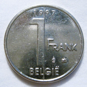 Бельгія Бельгия ^/--/^ Бельгія 1 франк 1997 року BELGIË #6 /--/ П /--/ 1682 ^_^^^ Бельгия 1 франк 1997 года BELGIË #6 /--/ П /--/ 1682 - фото фото фото