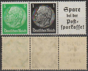 Третій Рейх (-) Третий Рейх (-) ^/--/^ 1934 - Рейх - Стандарт - Гінденбург W 90 5 +15 + A Mi.515 512 купон ** ^_^^^ 1934 - Рейх - Стандарт - Гинденбург W 90 5 +15 + A Mi.515 512 купон ** - фото фото фото