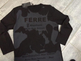 Кофти Кофты ^/--/^ Ferre р 54 мужская футболка длинный рукав лонгслив ^_^^^ Ferre р 54 чоловіча футболка довгий рукав лонгслів - фото фото фото