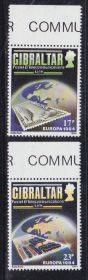 Малі Держави Європи Малые Государства Европы ^/--/^ ZM Гибралтар 1984 г MNH -  марка на марке ^_^^^ ZM Гібралтар 1984 MNH - марка на марці - фото фото фото