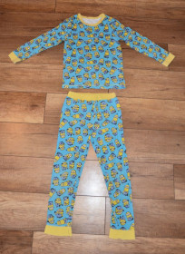 Піжами, халати Пижамы, халаты ^/--/^ Піжама котон Міньйони Mothercare 110-116 см, 5-6 років ^_^^^ Пижама котон Миньоны Mothercare 110-116 см, 5-6 лет - фото фото фото