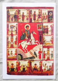 Ікони Иконы ^/--/^ Ікона - Георгій Побідоносець  (Юрій Переможець) Новгород ^_^^^ Икона - Георгий Победоносец (Юрий Победитель) Новгород - фото фото фото