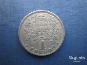 Португалія Португалия ^/--/^ Монета 1 ішкуду Португалія 1959 ^_^^^ Монета 1 ишкуда Португалия 1959 - фото фото фото