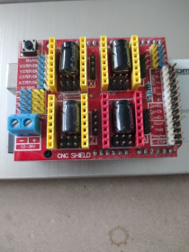 Плати Платы ^/--/^ Arduino Uno R /--/ 3 + Плата розширення на 4 х A /--/ 4988 CNC shield v /--/ 3 ^_^^^ Arduino Uno R /--/ 3 + Плата расширения на 4 х A /--/ 4988 CNC shield v /--/ 3 - фото фото фото