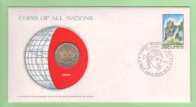 Франція Франция ^/--/^ ФРАНЦИЯ : монета 10 франков 1979 год конверт из серии &amp;quot;COINS OF ALL NATIONS&amp;quot; + марка ФРАНЦІЯ ^_^^^ ФРАНЦИЯ: монета 10 франков 1979 год конверт из серии &amp;quot;COINS OF ALL NATIONS&amp;quot; + марка ФРАНЦИЯ - фото фото фото