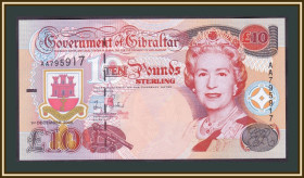 Інші країни Другие страны ^/--/^ Гибралтар 10 фунтов 2006 P-32 UNC ^_^^^ Гібралтар 10 фунтів 2006 P-32 UNC - фото фото фото