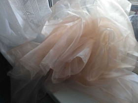 Тканина Ткань ^/--/^ Ткань новая капрон прозрачный телесно-розовый For Hand Made, рукоделия ^_^^^ Тканина нова капрон прозорий тілесно-рожевий For Hand Made, рукоділля - фото фото фото