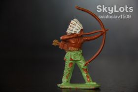 Фігурки, солдатики Фигурки, солдатики ^/--/^ индеец лучник 50-54 /--/ мм LONE STAR Англия ^_^^^ індіанець 50-54 мм LONE STAR Англія - фото фото фото