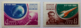 СРСР - СССР - ^/--/^ СССР 1961 Космический корабль-спутник Восток-II, MLH ^_^^^ СРСР 1961 Космічний корабель-супутник Схід-II, MLH - фото фото фото