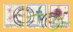 Флора Флора ^/--/^ ФЛОРА 1986 Ботсвана Рождество Цветок Серия 3 /--/ м. ^_^^^ 1986 Ботсвана Різдво Квітка Серія 3 /--/ м. - фото фото фото