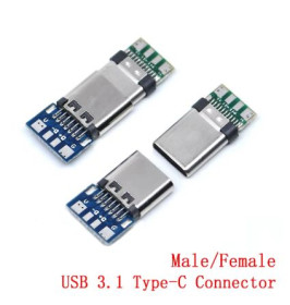 Плати Платы ^/--/^ Разъем TYPE-C USB /--/ 3.1 мама + папа. ^_^^^ Роз'єм TYPE-C USB /--/ 3.1 мама + тато. - фото фото фото