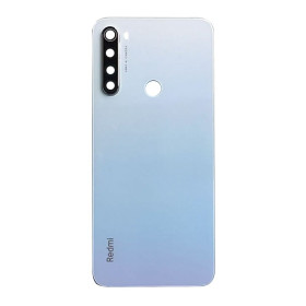 Корпуса на Xiaomi Корпуса на Xiaomi ^/--/^ Задня частина корпусу Xiaomi Redmi Note 8 /--/ T White  (з склом камери) ^_^^^ Задняя часть корпуса Xiaomi Redmi Note 8 /--/ T White (со стеклом камеры) - фото фото фото