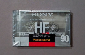 Інше Другое ^/--/^ Аудиокассета SONY Normal HF /--/ 90, запечатанная. ^_^^^ Аудіокасета SONY Normal HF /--/ 90, запечатана. - фото фото фото