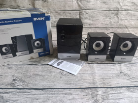Колонки акустика Колонки, акустика ^/--/^ Акустика Sven MS-90 . Рабочая ! Дефект на фото ! ^_^^^ Sven MS-90. Робоча! - фото фото фото