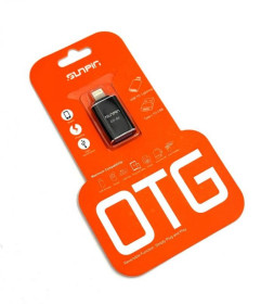 Шлейфи, перехідники Шлейфы, переходники ^/--/^ OTG перехідник SUNPIN OT-03 USB to Lightning Чорний ^_^^^ OTG переходник SUNPIN OT-03 USB to Lightning Чёрный - фото фото фото