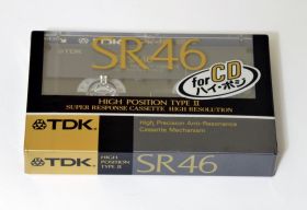 Касети Кассеты ^/--/^ Аудио кассета TDK SR 46 Япония 1989 JP Market  Type II запечатана ^_^^^ Аудіо касета TDK SR 46 Японія 1989 JP Market Type II запечатана - фото фото фото