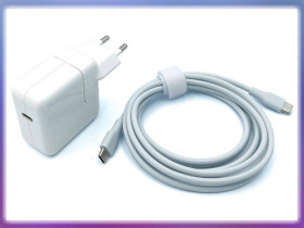 Адаптери живлення Адаптеры питания ^/--/^ Блок питания для APPLE 30 /--/ W A /--/ 1882 (MR /--/ 2 /--/ A /--/ 2 /--/ CH/A) Type-C (USB-C) с кабелем. ^_^^^ APPLE 30 /--/ W A /--/ 1882 (MR /--/ 2 /--/ A /--/ 2 /--/ CH/A) Type-C (USB-C) з кабелем. - фото фото фото