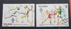 Спорт Спорт ^/--/^ Польша 1984 г - Летние Олимпийские игры, Лос-Анджелес ^_^^^ Польща 1984 р - Літні Олімпійські ігри, Лос-Анджелес - фото фото фото