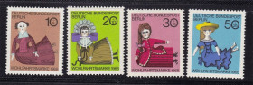 Інше Другое ^/--/^ Германия - Берлин  1968 г MNH  куклы ^_^^^ Німеччина - Берлін 1968 р MNH ляльки - фото фото фото