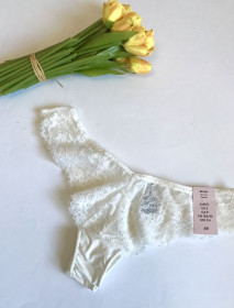 Труси Трусы ^/--/^ Труси Briefs. H&amp;M.  Білі. Мереживо. 2 шт. Комплект. S розмір. Нові ^_^^^ Трусы Briefs. H&amp;M. Белые. Мереживо. 2 шт. Комплект. S размер. Новые новые - фото фото фото