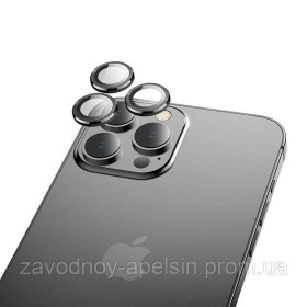 Плівки для екранів Пленки для экранов ^/--/^ Защитное стекло на камеру iPhone 15 Pro (рамка металл) ^_^^^ Захисне скло на камеру iPhone 15 Pro (рамка метал) - фото фото фото