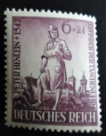 Третій Рейх (-) Третий Рейх (-) ^/--/^ Германия  1942  г. № 812 ** ^_^^^ Німеччина 1942 No 812 ** - фото фото фото