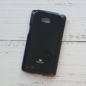 Зарядні пристрої Зарядные устройства ^/--/^ Чохол для LG L /--/ 80 (D /--/ 380) силіконовий, чорний, Goospery ^_^^^ Чехол LG L /--/ 80 D /--/ 380 для телефона силиконовый Black - фото фото фото