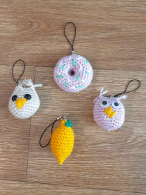 М'які іграшки Мягкие игрушки ^/--/^ Брелки вязаные ручная работа ^_^^^ Брілки в'язані ручна робота - фото фото фото