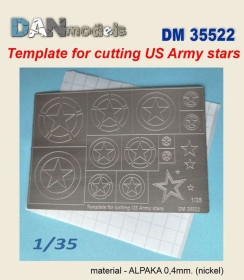 Аксесуари Аксессуары ^/--/^ Danmodel 35522 - Шаблон для вирізання розпізнавальних знаківy національних символів США 1/35 ^_^^^ Danmodel 35522 - Шаблон для вырезания опознавательных знаковy национальных символов США 1/35 - фото фото фото