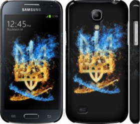 Чохли, бампера Чехлы, бампера ^/--/^ Чехол на Samsung Galaxy S /--/ 4 mini Duos GT i /--/ 9192 Герб 1635 /--/ c-63 - фото фото фото