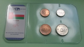 Оман Оман ^/--/^ Набор монет ОМАН з серии Das Geld Der Welt блистер запайка пластик набір ^_^^^ Набор монет ОМАН из серии Das Geld Der Welt блистер запайка пластик набор - фото фото фото