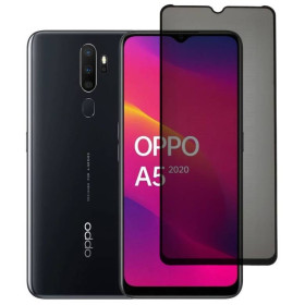 Чохли, бампера Чехлы, бампера ^/--/^ Захисне скло Fiji Privacy для Oppo A /--/ 5 2020 антишпигун Anti-peeping повна проклейка чорний ^_^^^ Защитное стекло Fiji Privacy для Oppo A /--/ 5 2020 антишпион Anti-peeping полная проклейка черный - фото фото фото