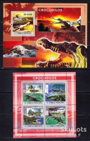 Фауна Фауна ^/--/^ NM Фауна . Сан Томе и Принсипи  2008 г ** - 2 /--/ а к/б ^_^^^ NM Фауна . Сан Томе і Прінсіпі 2008 - фото фото фото