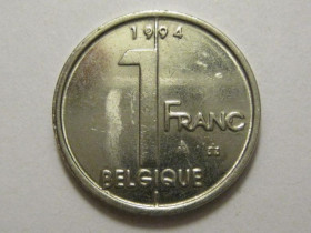 Бельгія Бельгия ^/--/^ Бельгия 1 франк 1994 года BELGIQUE 3 /--/ П /--/ 659 ^_^^^ Бельгія 1 франк 1994 року BELGIQUE 3 /--/ П /--/ 659 - фото фото фото