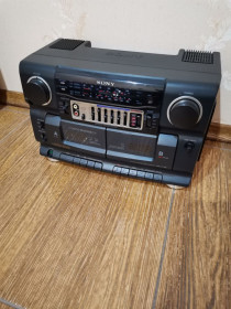 Магнитофони Магнитофоны ^/--/^ Магнитола радиоприемник Sony CFS-717 /--/ S ^_^^^ Магнітола радіоприймач Sony CFS-717 /--/ S - фото фото фото