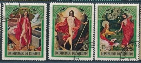 Інше Другое ^/--/^ Бурунди Живопись Пасха 1969 ^_^^^ Бурунды Живопись Пасха 1969 - фото фото фото