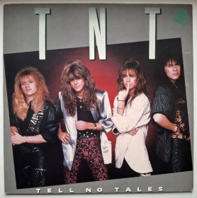 Платівки Пластинки ^/--/^ TNT - Tell No Tales - 1987.   (LP). 12. Vinyl. Пластинка. Holland. ^_^^^ TNT - Tell No Tales - 1987. 12.Vinyl. Пластинка. Holland. - фото фото фото