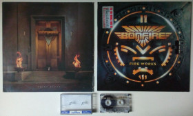 Касети Кассеты ^/--/^ Bonfire – Point Blank 1989 + Fire Works 1987  (TDK FE 90 - запись с LP) ^_^^^ Bonfire - Point Blank 1989 + Fire Works 1987 (TDK FE 90 - запис з LP) - фото фото фото
