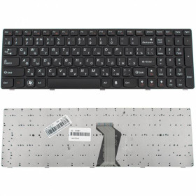 Клавіатури Клавиатуры ^/--/^ Клавиатура для ноутбука LENOVO (Y /--/ 570) rus, black, black frame ^_^^^ Клавіатура для ноутбука LENOVO (Y /--/ 570) rus, black, black frame - фото фото фото