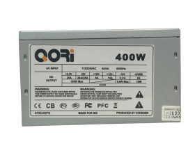 Блоки живлення Блоки питания ^/--/^ Б.в блок живлення / Qori / 400 /--/ W / 80 fan / 20+4 pin / 1×SATA / 3×Molex /  код.q /--/ 823 ^_^^^ Б. в блок питания / Qori / 400 /--/ W / 20+4 pin / 2×SATA / 2×Molex / код.q /--/ 823 - фото фото фото