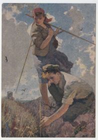 СРСР СССР ^/--/^ Поднятая целина 1955 Малаев Соцреализм Р /--/ 7 ^_^^^ 1955 — Малаєв Соцреалізм Р /--/ 7 - фото фото фото