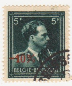 Бенілюкс Бенилюкс ^/--/^ Бельгия 1941  г. № 580 гашеная ^_^^^ Бельгія 1941 р. No 580 гашена - фото фото фото