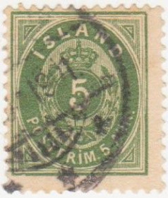 Ісландія Исландия ^/--/^ Исландия 1882 г. № 13 А гашеная ^_^^^ Ісландія 1882 р. No 13 А гашена - фото фото фото